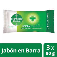 JABON DE TOC ESPADOL 80GRS x3 unid  ORIGINAL
